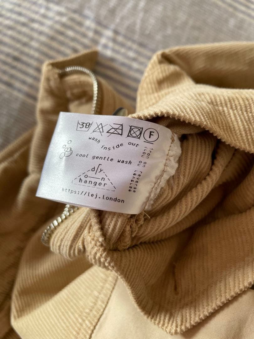 [AW20] L.E.J コーデュロイハリントンジャケット