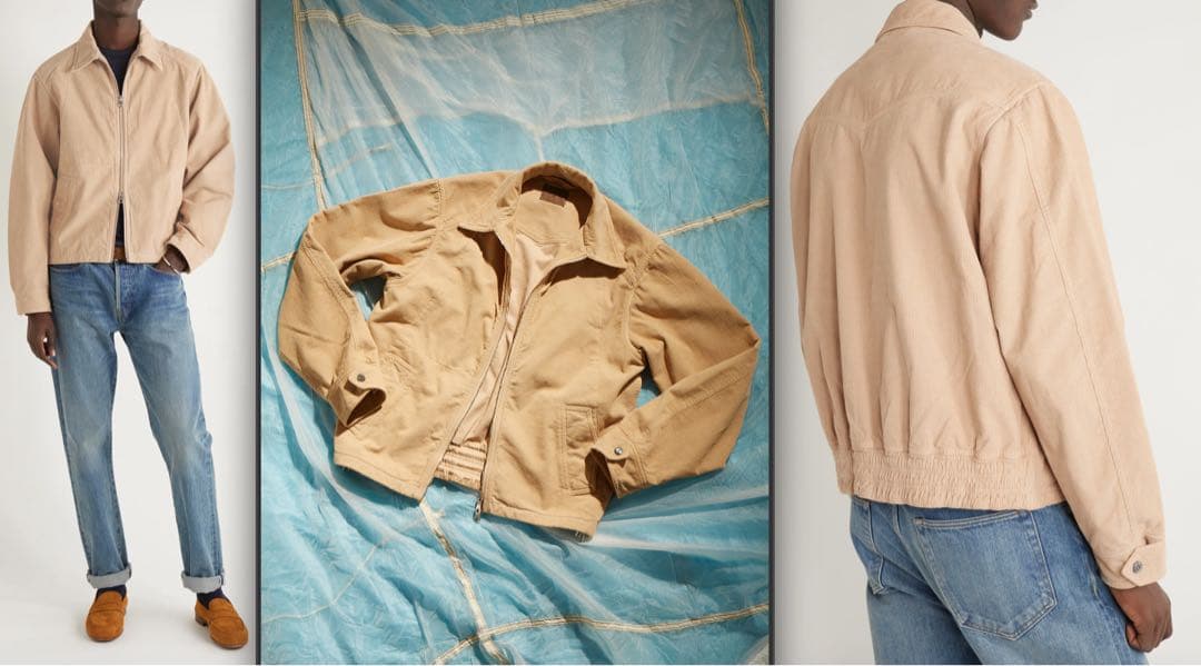 [AW20] L.E.J コーデュロイハリントンジャケット