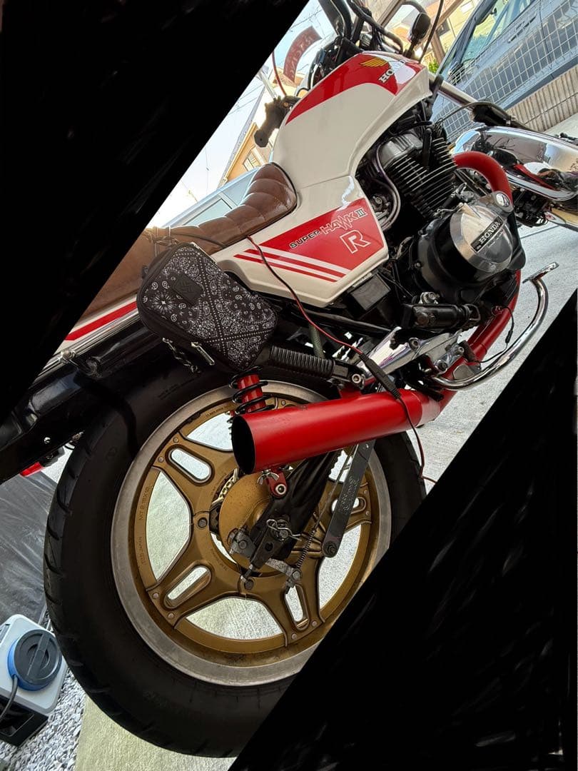 ガゼルン管 cb250n cb400n ホーク3