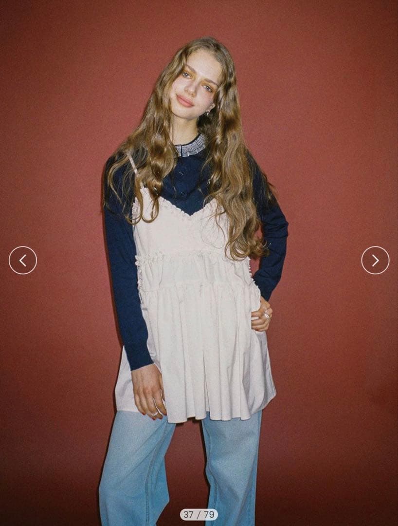 ワンピース ALLISON BROWN Fairy Frill Mini Dress