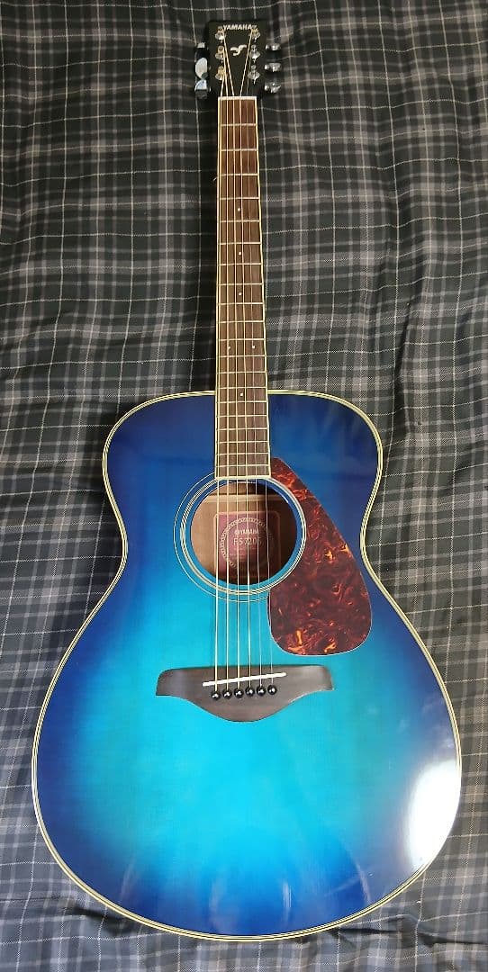 美品 YAMAHA ヤマハ FS720S CBA アコースティックギター ブルー