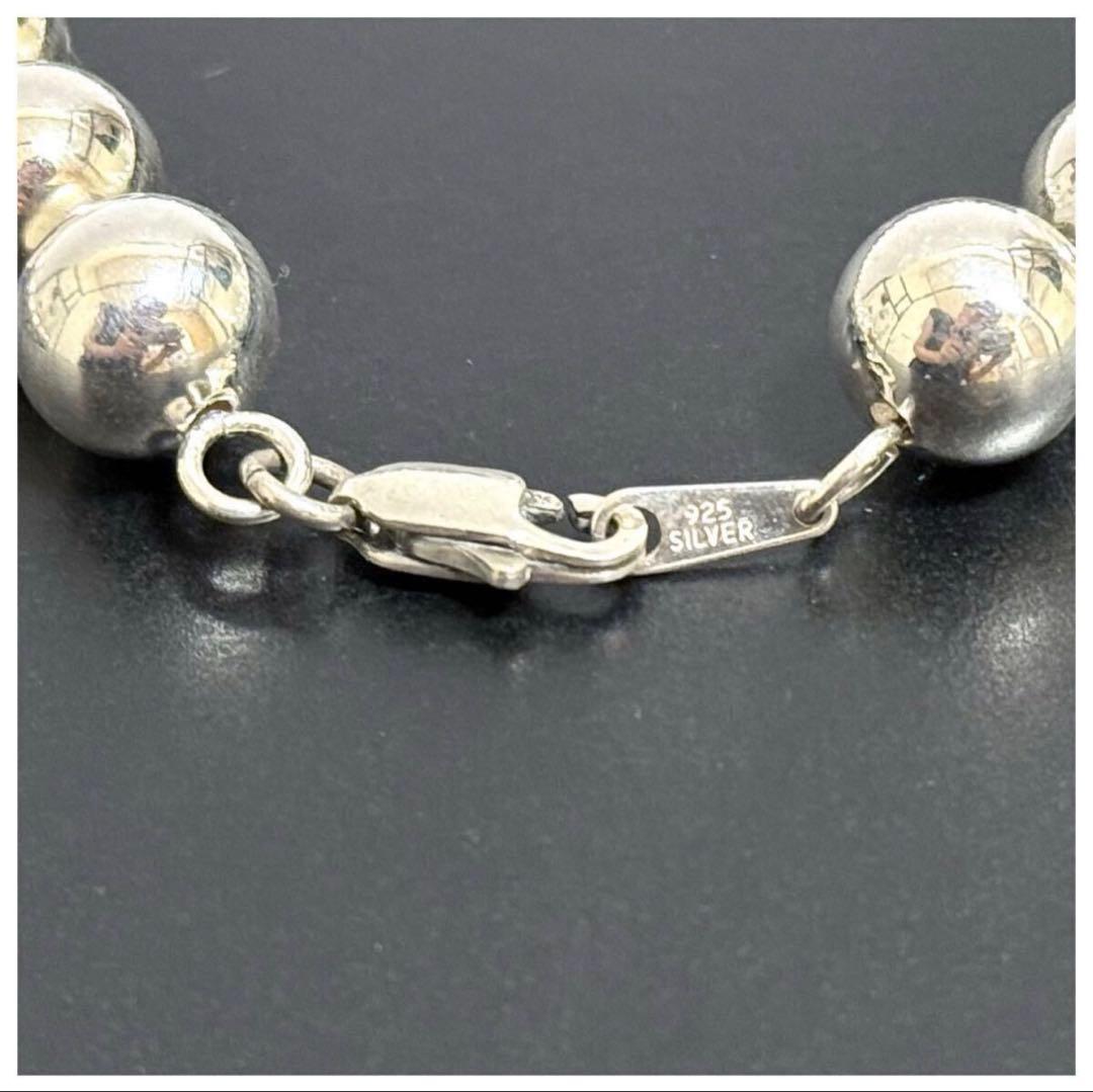 シルバー925 シルバービーズ ネックレス