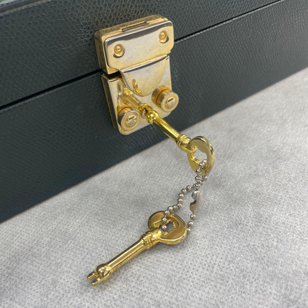 BALLY/バリー、腕時計ケース、ジュエリーケース、小物入れ、本革、鍵付き