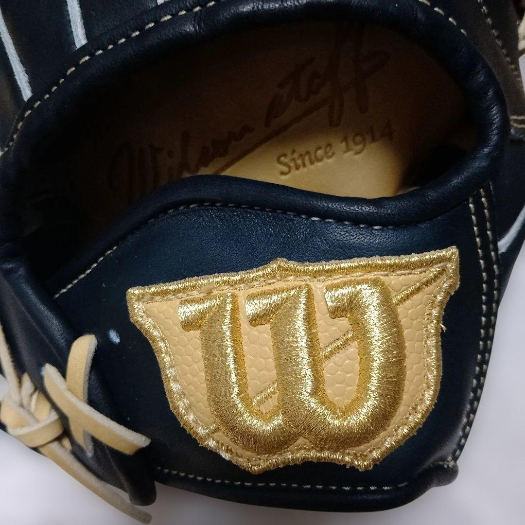 Wilson Staff 硬式グローブ Wブラック