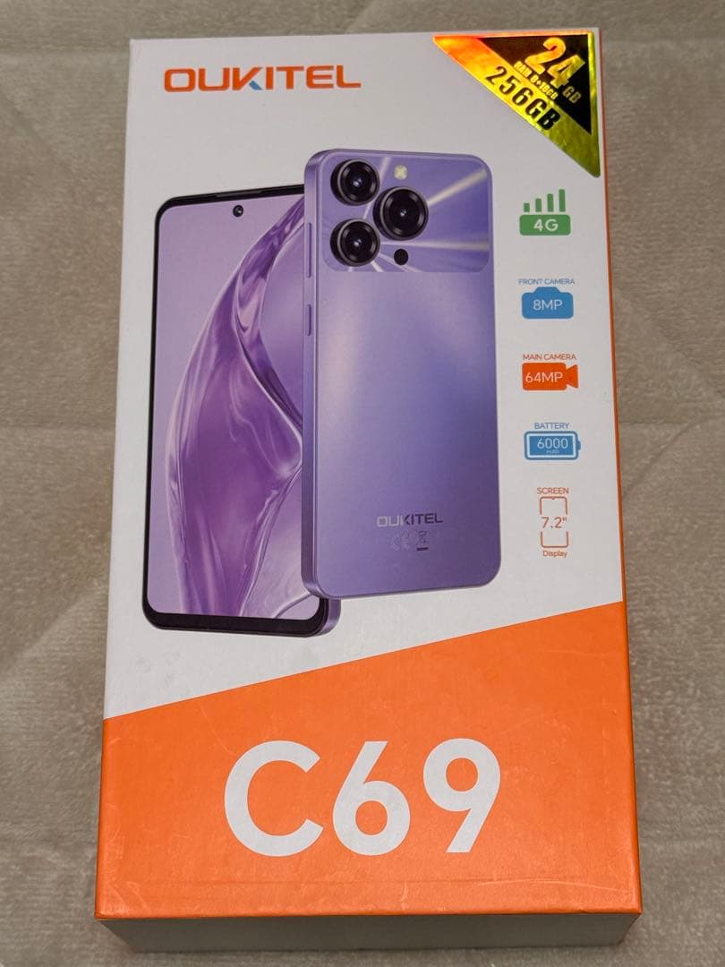 OUKITEL C69 256GB スマートフォン