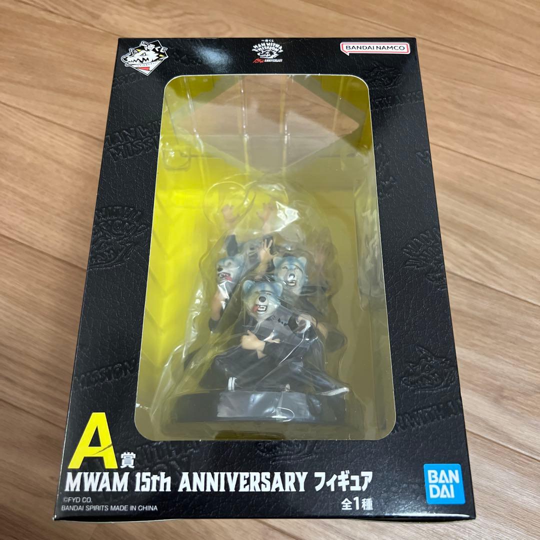 一番くじ　 MAN WITH A MISSION 15th A賞　フィギュア
