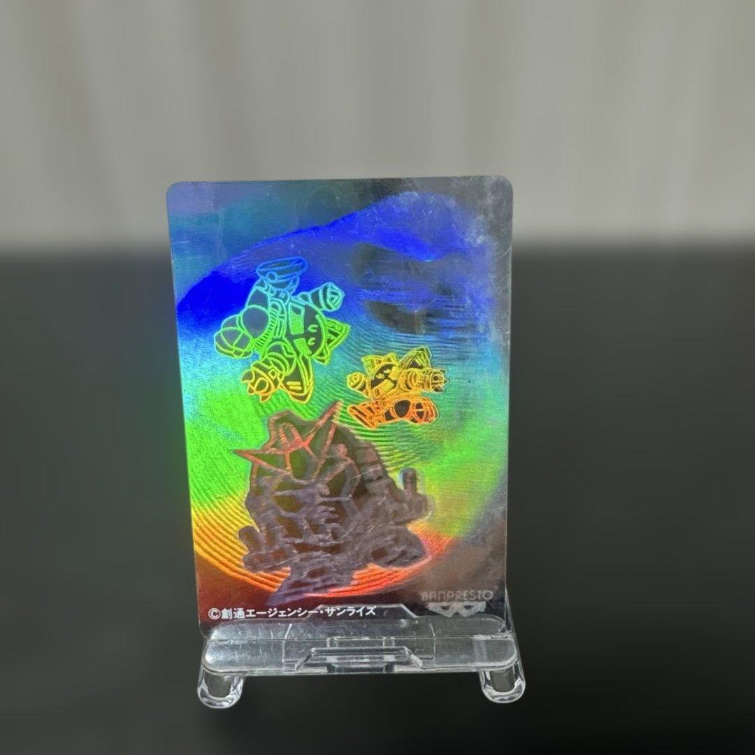 SDガンダム　バンプレストカード　カードダス　3Dホログラム　2枚セット