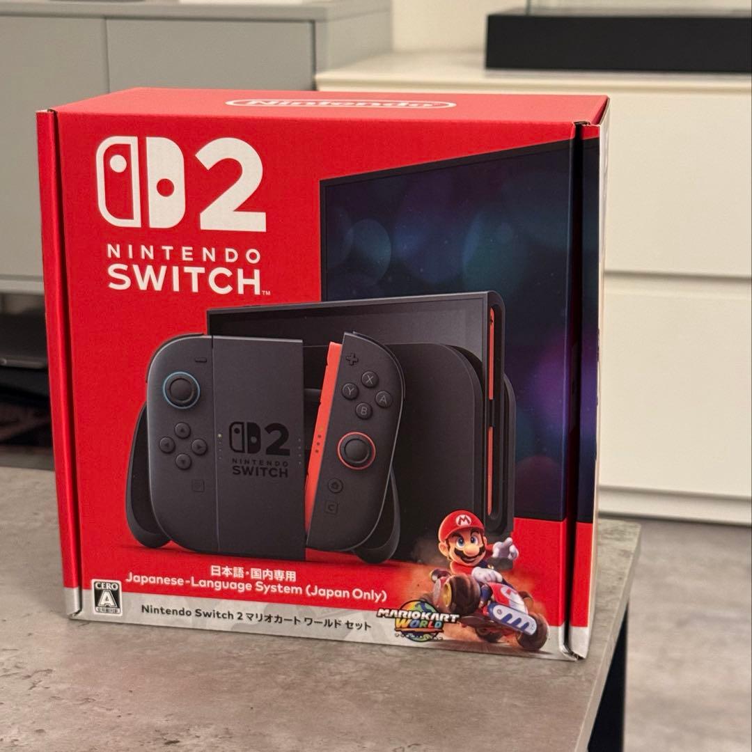 Nintendo Switch 2 本体　日本語専用　マリオカートセット