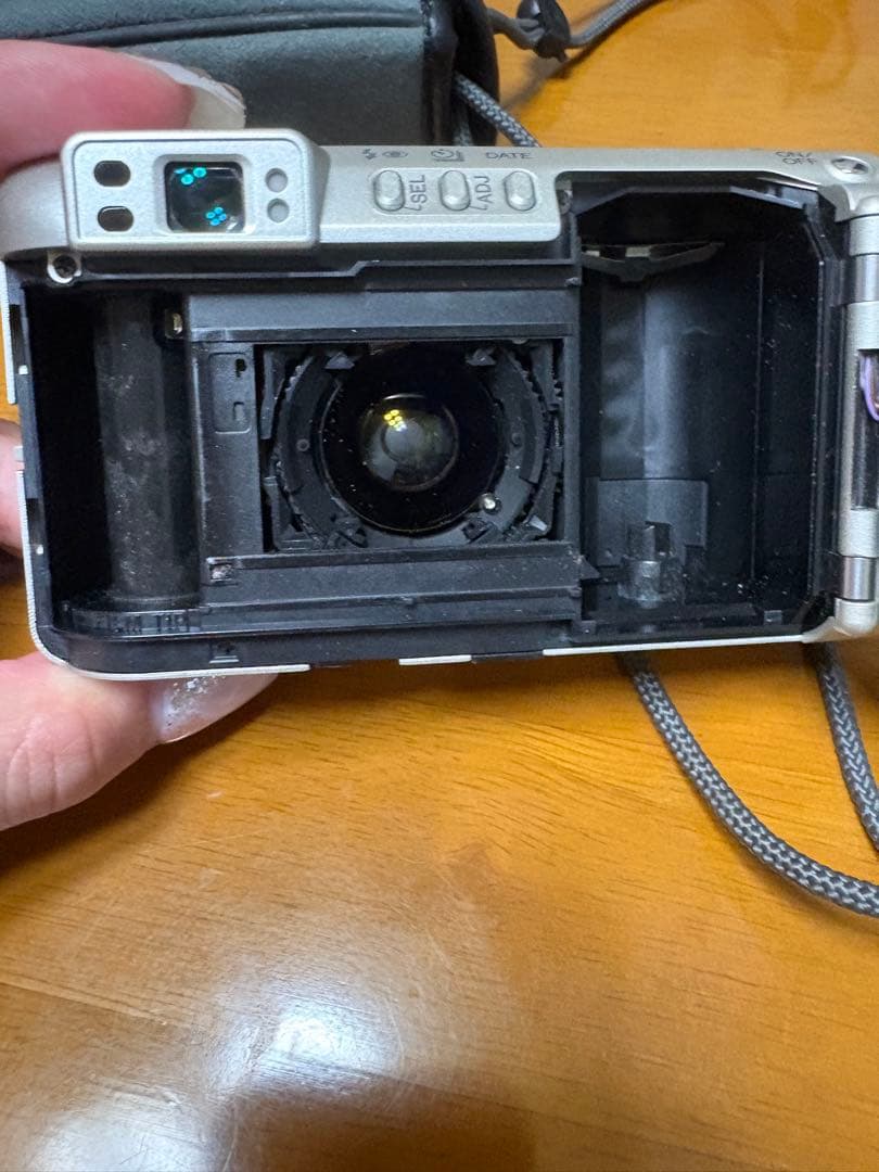 【備品】MINOLTA Capios160A フィルムカメラ 動作確認済 電池付