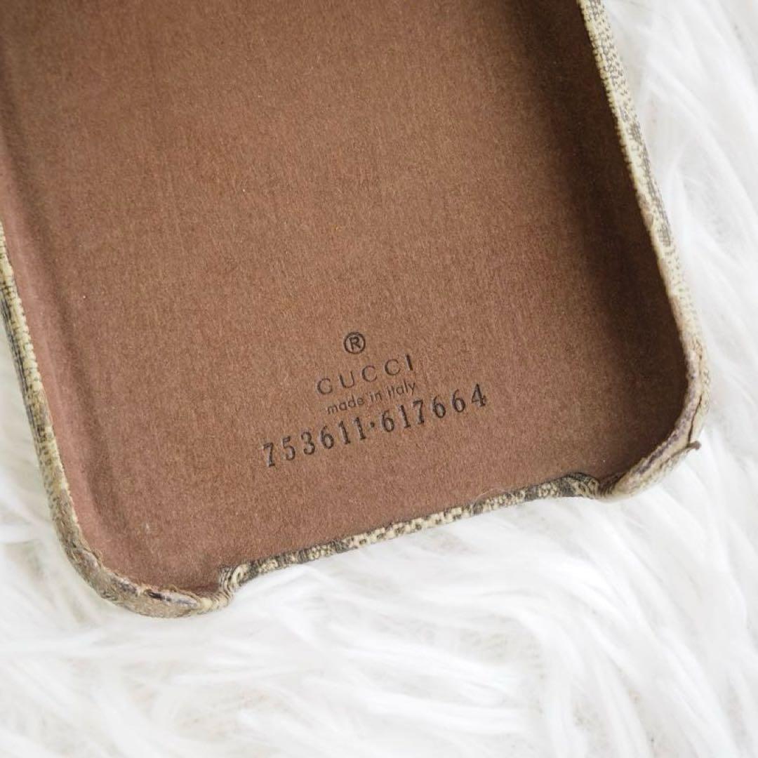正規品 GUCCI グッチ iPhone14ProMax ケース GGパターン