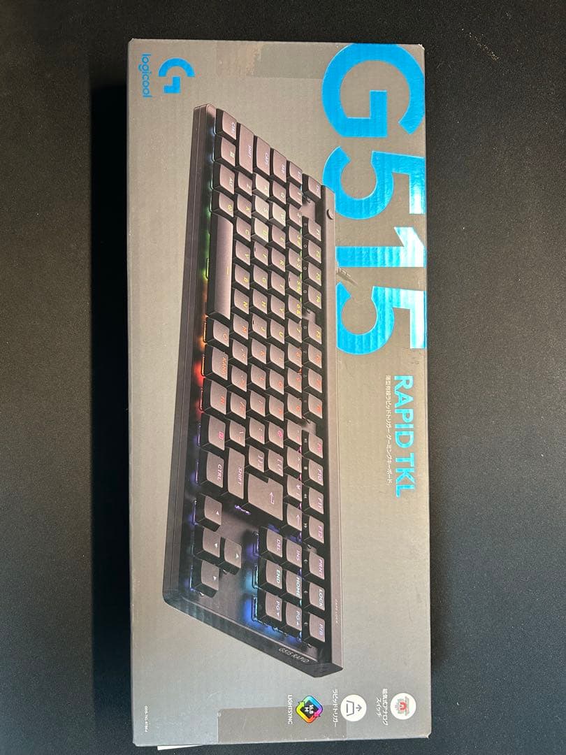 Logitech G515 RAPID TKLメカニカルキーボード
