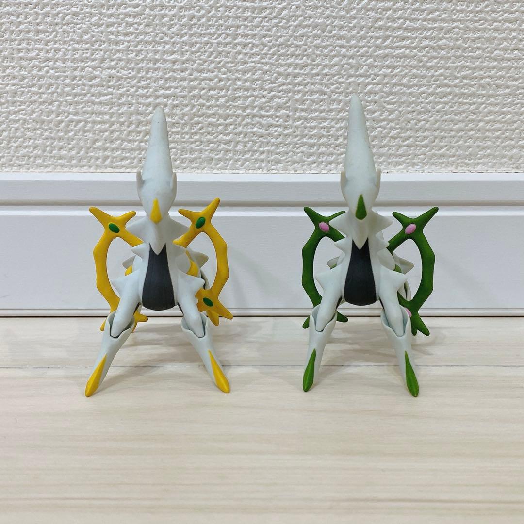 ポケモン 立体ポケモン図鑑 アルセウス 4体セット こおり ひこう むし