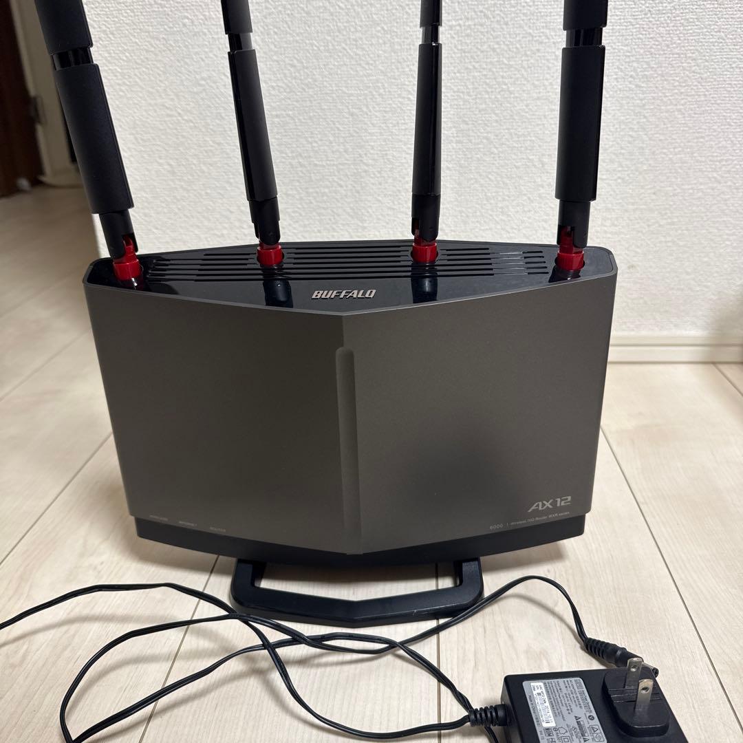 BUFFALO WXR-6000AX12S 無線ルーター ジャンク