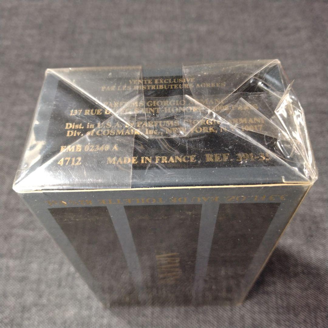 ☆希少・廃盤 未開封 ARMANI アルマーニ EDT 82% 100ml☆