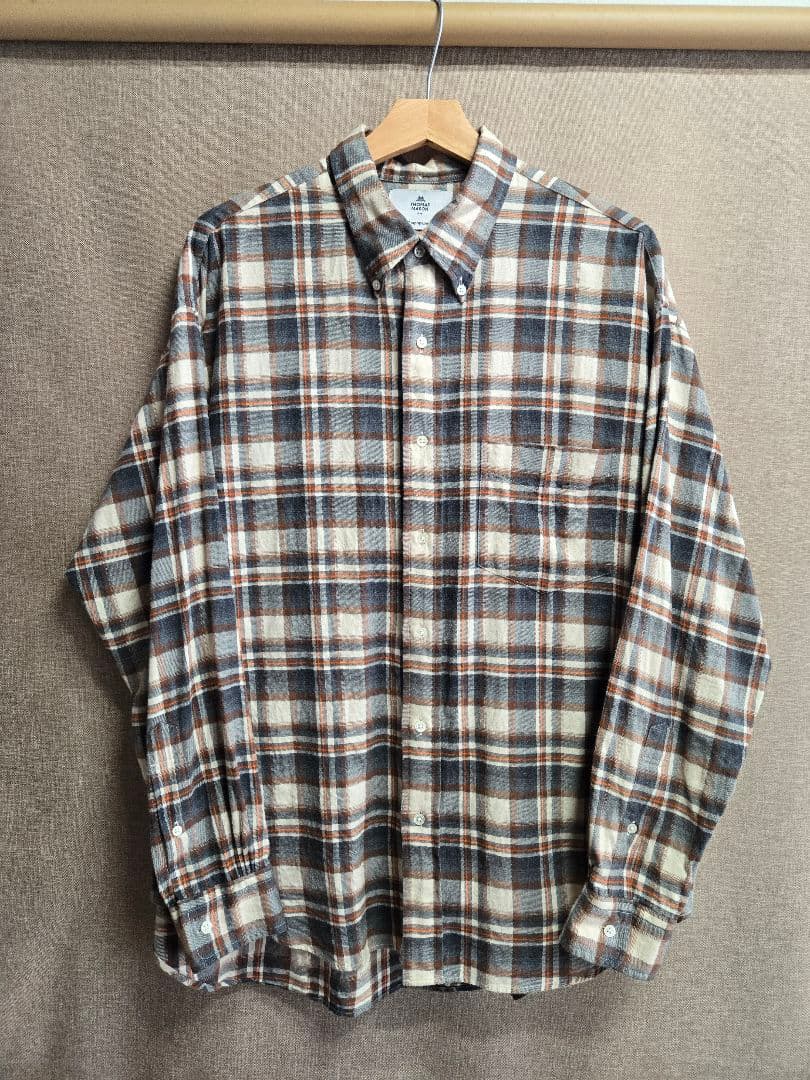 トップス Graphpaper GP Check B.D Box Shirt