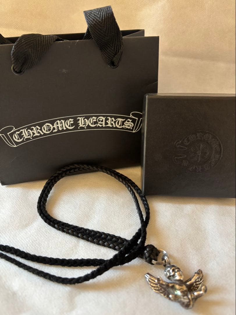 Chrome Hearts 天使チャーム ネックレス