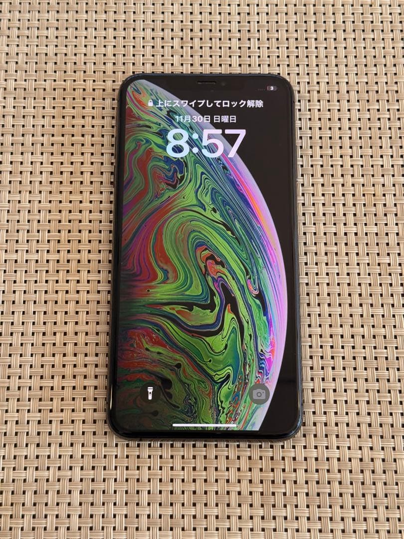 iPhone Xs Max 256GB SIMフリー デュアルSIM 香港版