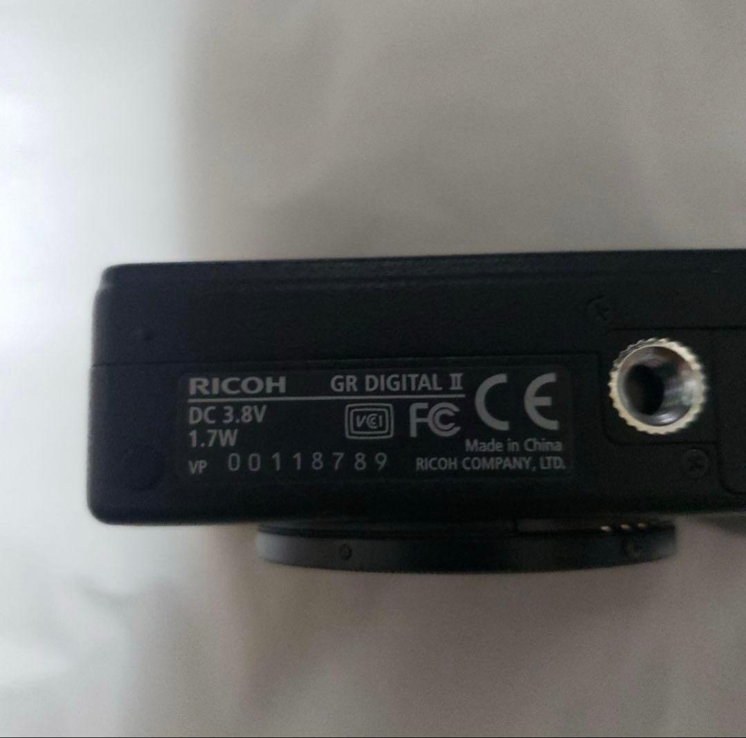 RICOH GR DIGITALⅡ コンパクトデジタルカメラ　GRⅡ