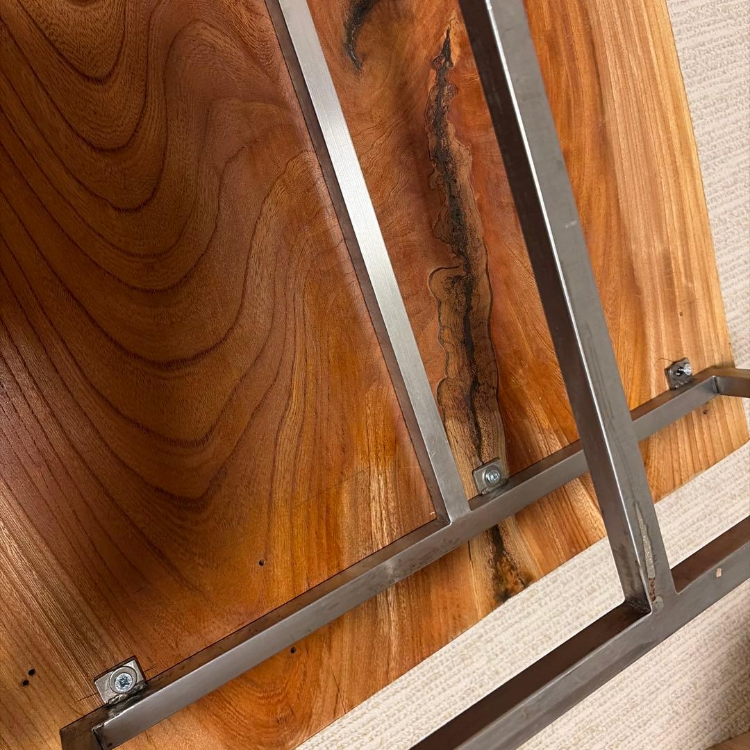 無垢材ローテーブル