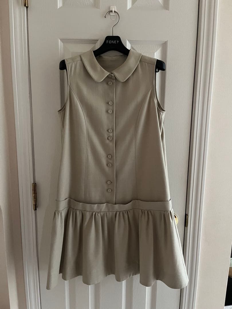 【美品】ＦＯＸＥＹ ＮＥＷ ＹＯＲＫ　ワンピース リトルギャザー 38