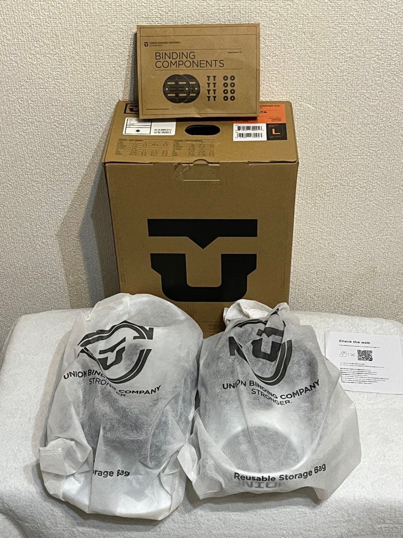 UNION STRATA BINDING Lサイズ 2024製 スノボー