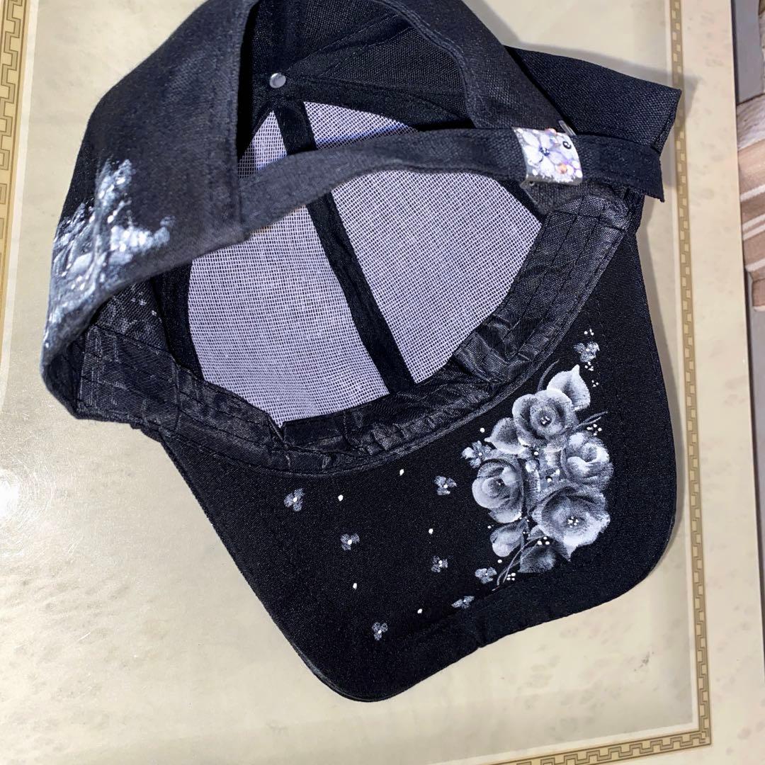 財布　ポット　ステンレスボトル　他　薔薇　手描き　トールペイント