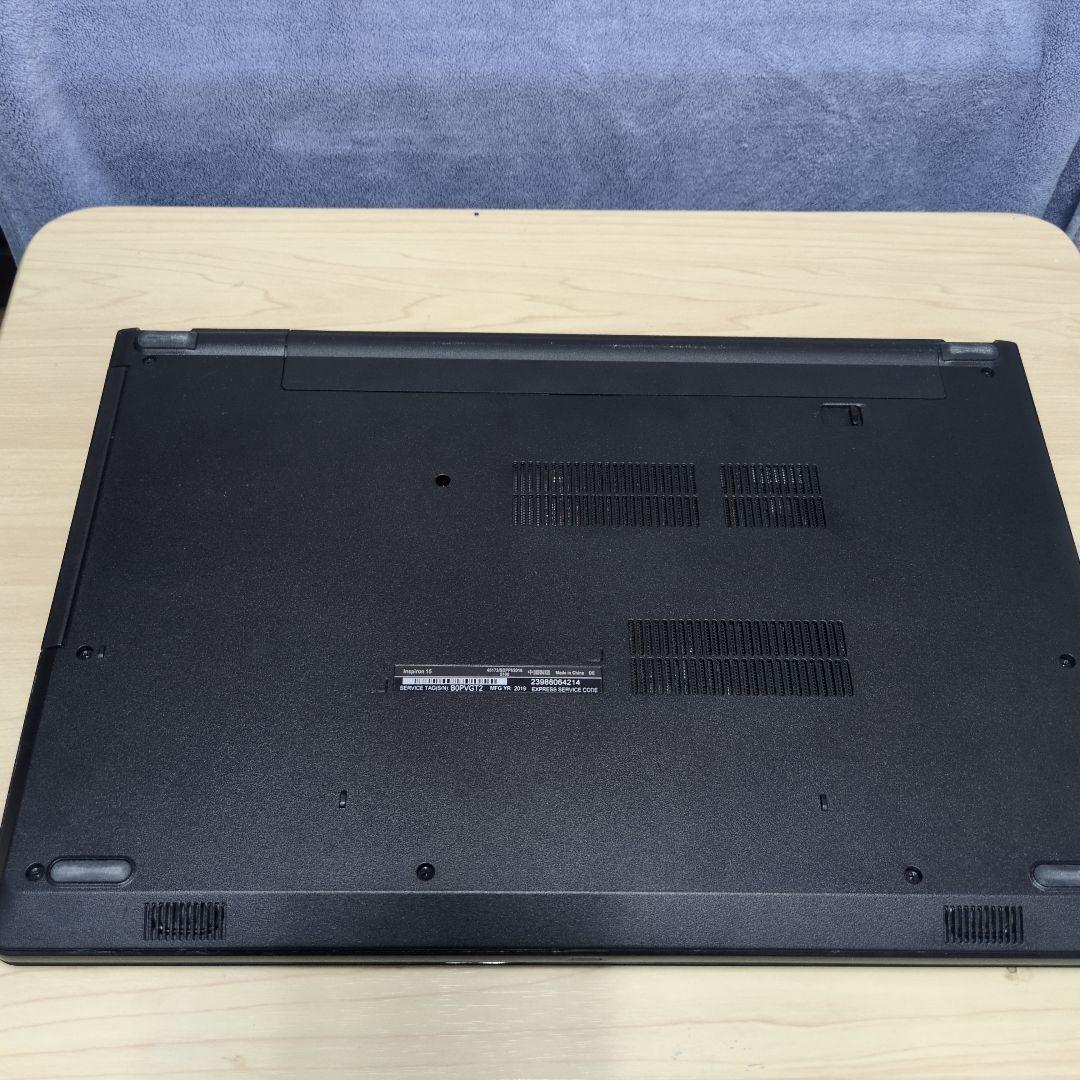 完動初期化済 Dell Inspiron15 ノートPC ブラック 日本語配列