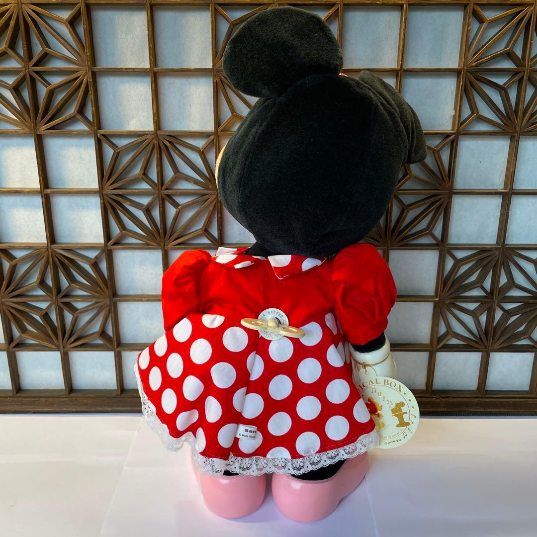 ミッキー ミニー オルゴール 首振り SANKYO