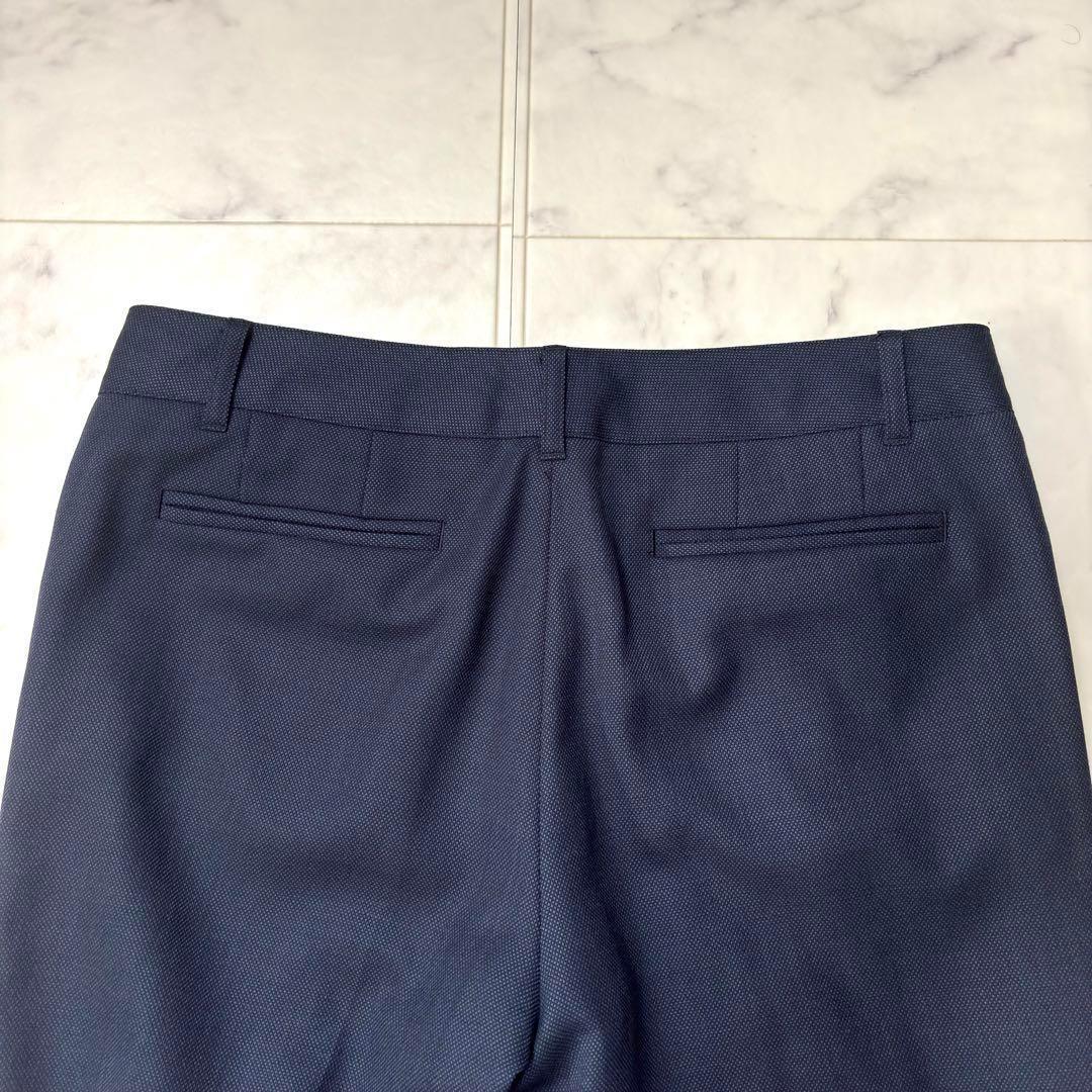 極美品✨ニューヨーカー セットアップ パンツスーツ シルク ストレッチ 7/9