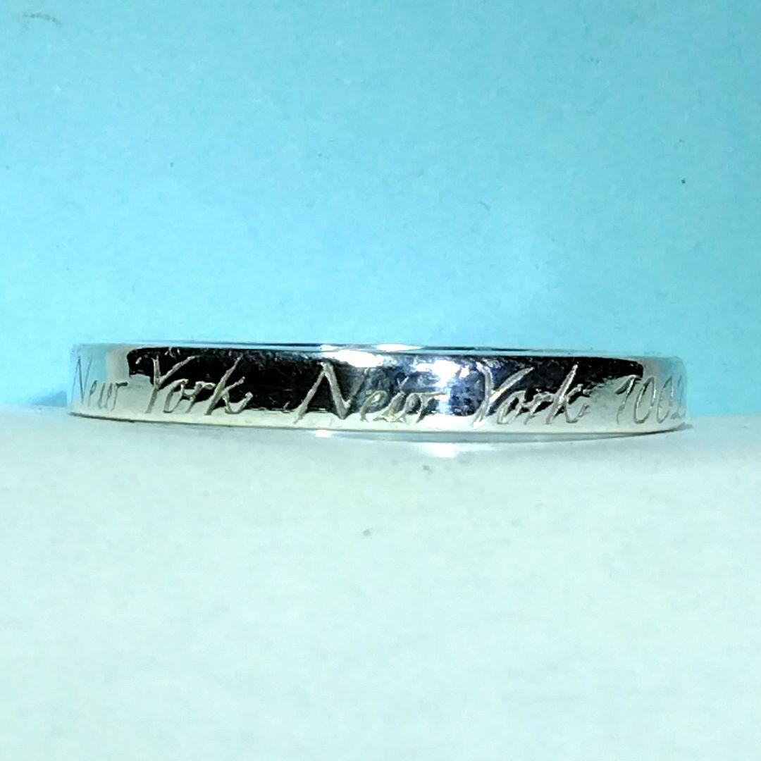 ティファニーノーツリング　20号 新品仕上げ　ほぼ無傷