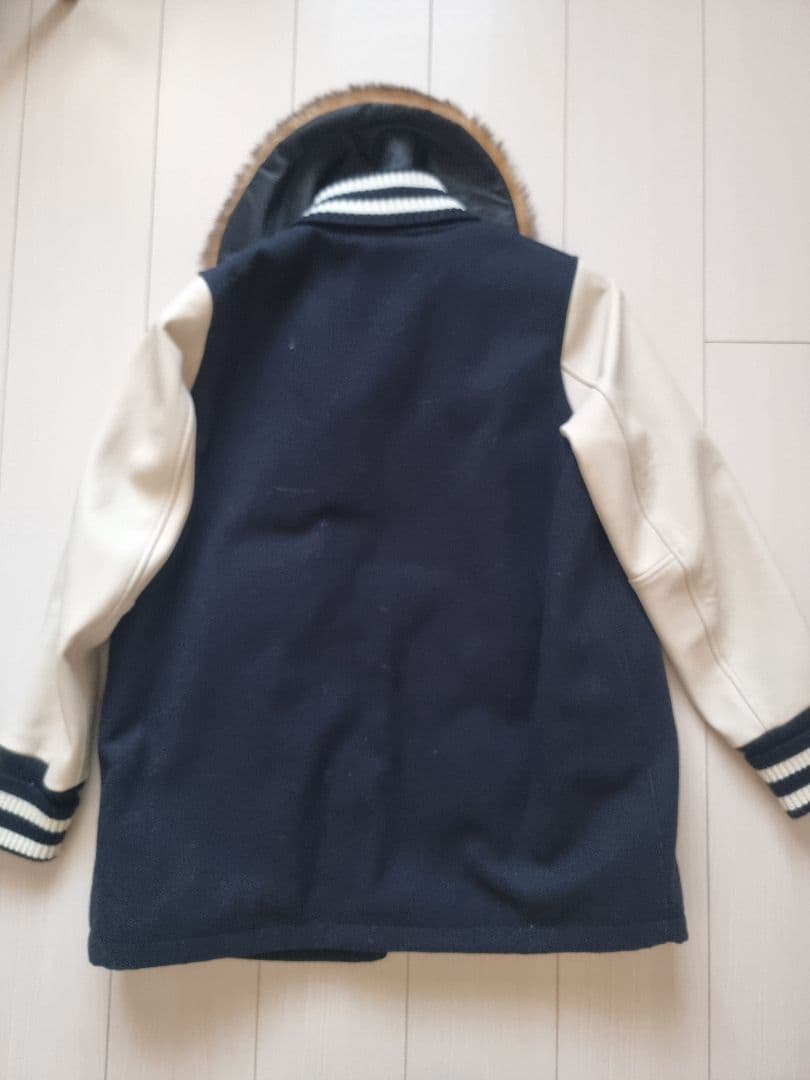 FREAK'S STORE スタジャン ネイビー アイボリー