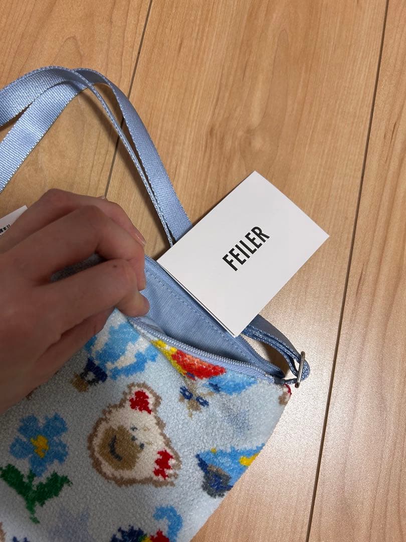 FEILER ポシェット 動物と乗り物柄