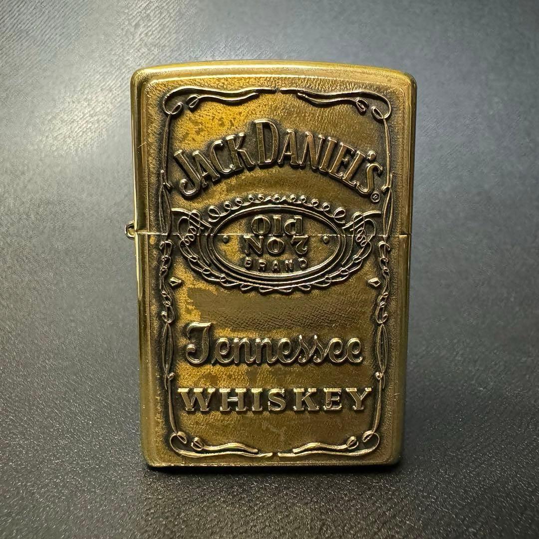 ZIPPO ビンテージ ジッポ Jack Daniel's 真鍮 1999年製