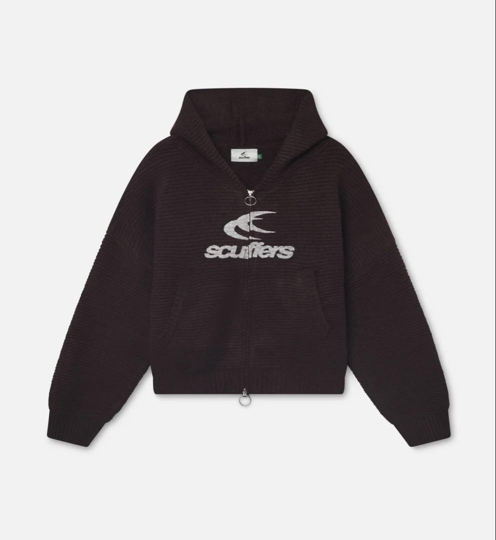 scuffers スカファー ニット パーカー