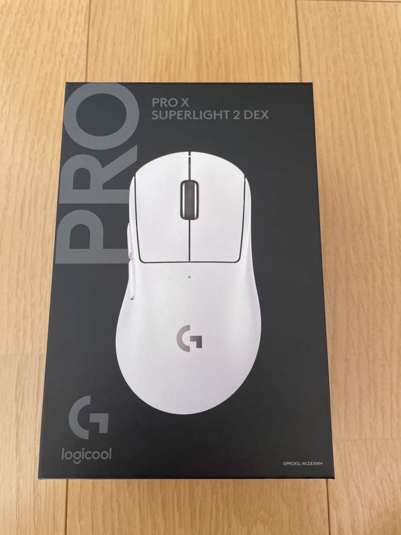 ロジクールPRO X SUPERLIGHT 2 DEX ホワイト 本体