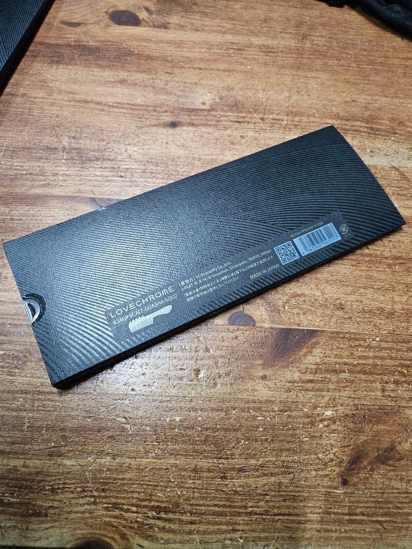 新品☆ ラブクロム K24GP スカルプカッサ ゴールド 櫛 コーム