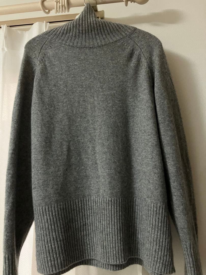 spick and span ラグランタートルニット