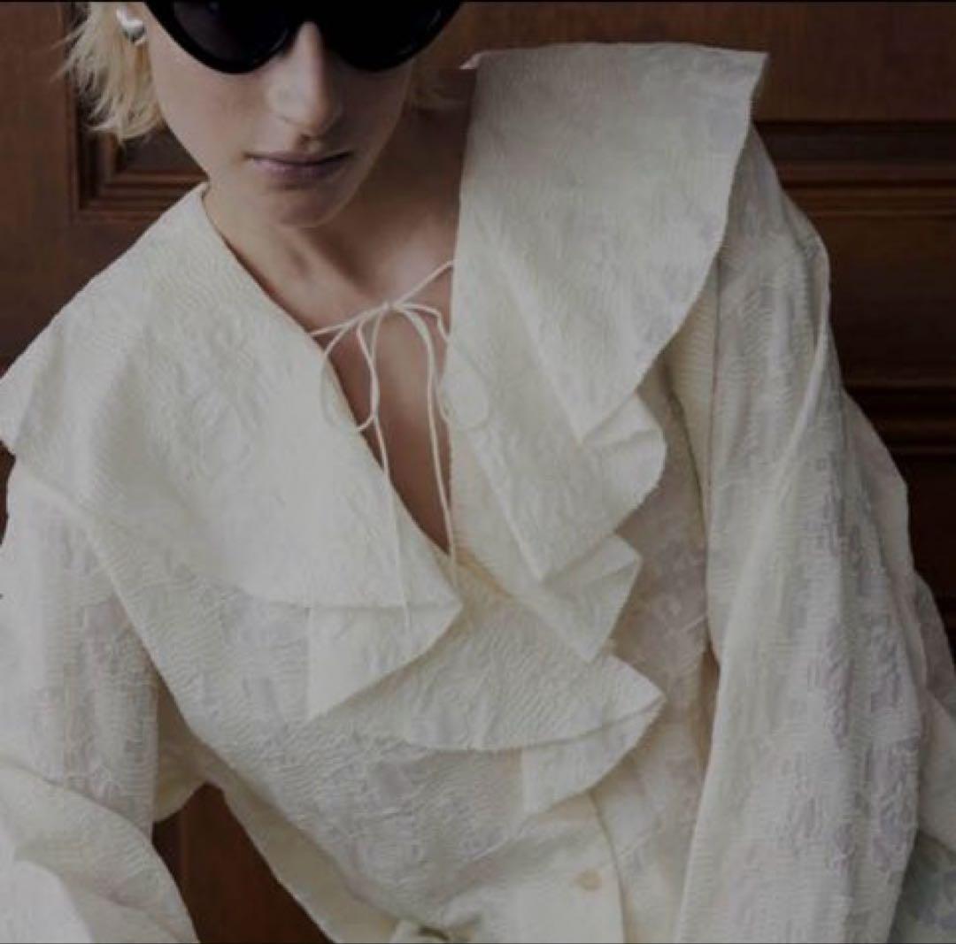 Ameri VINTAGE 2wayフリルシャツ