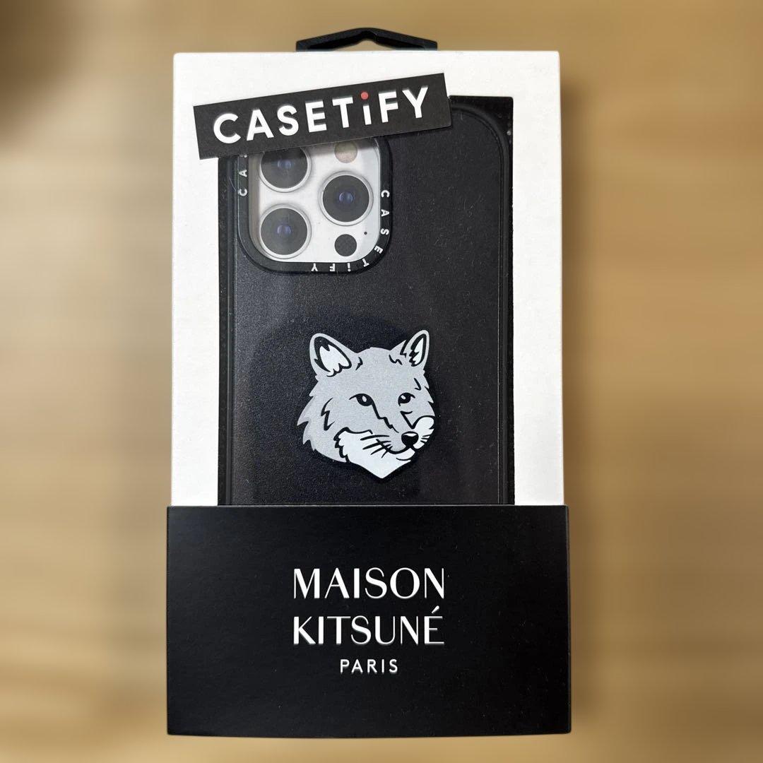 iPhoneアクセサリー CASETIFY iPhone15Promax MAISON KITSUNE