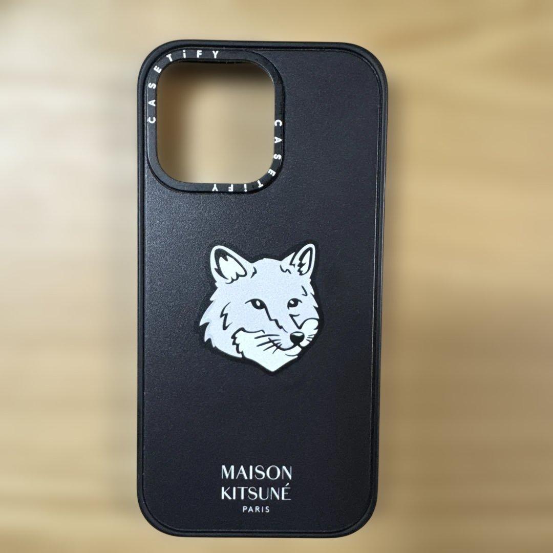 iPhoneアクセサリー CASETIFY iPhone15Promax MAISON KITSUNE