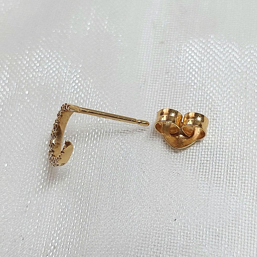 スタージュエリー　三日月　K18 ピアス DIAMOND MOON 　片耳用