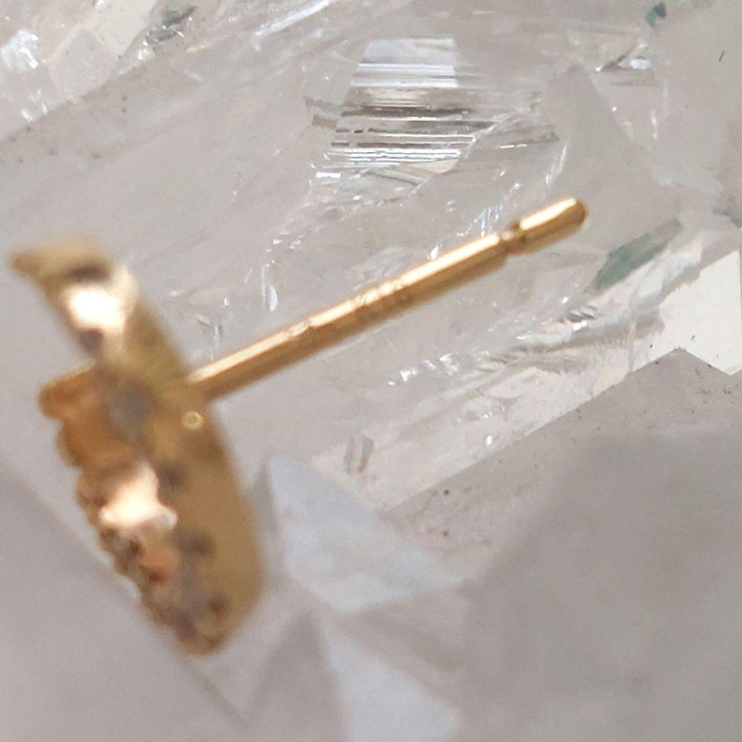 スタージュエリー　三日月　K18 ピアス DIAMOND MOON 　片耳用