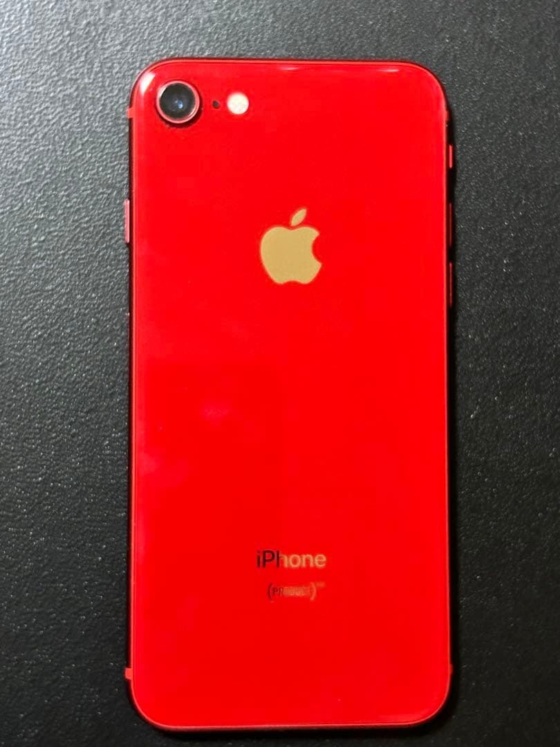 iPhone 8 レッド64GB美品docomo
