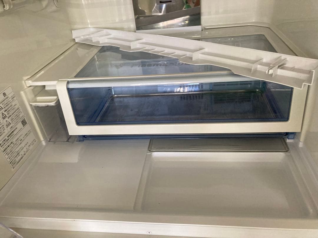 中古品　6ドア2018年SHARP 冷蔵庫 プラズマクラスター搭載　配達埼玉