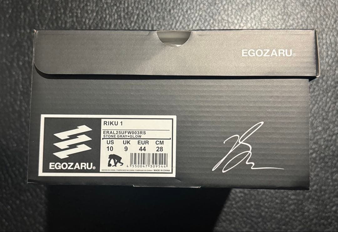 国内正規品‼︎新品未使用‼︎エゴザル RIKU1 28cm グレイ 送料込み‼︎