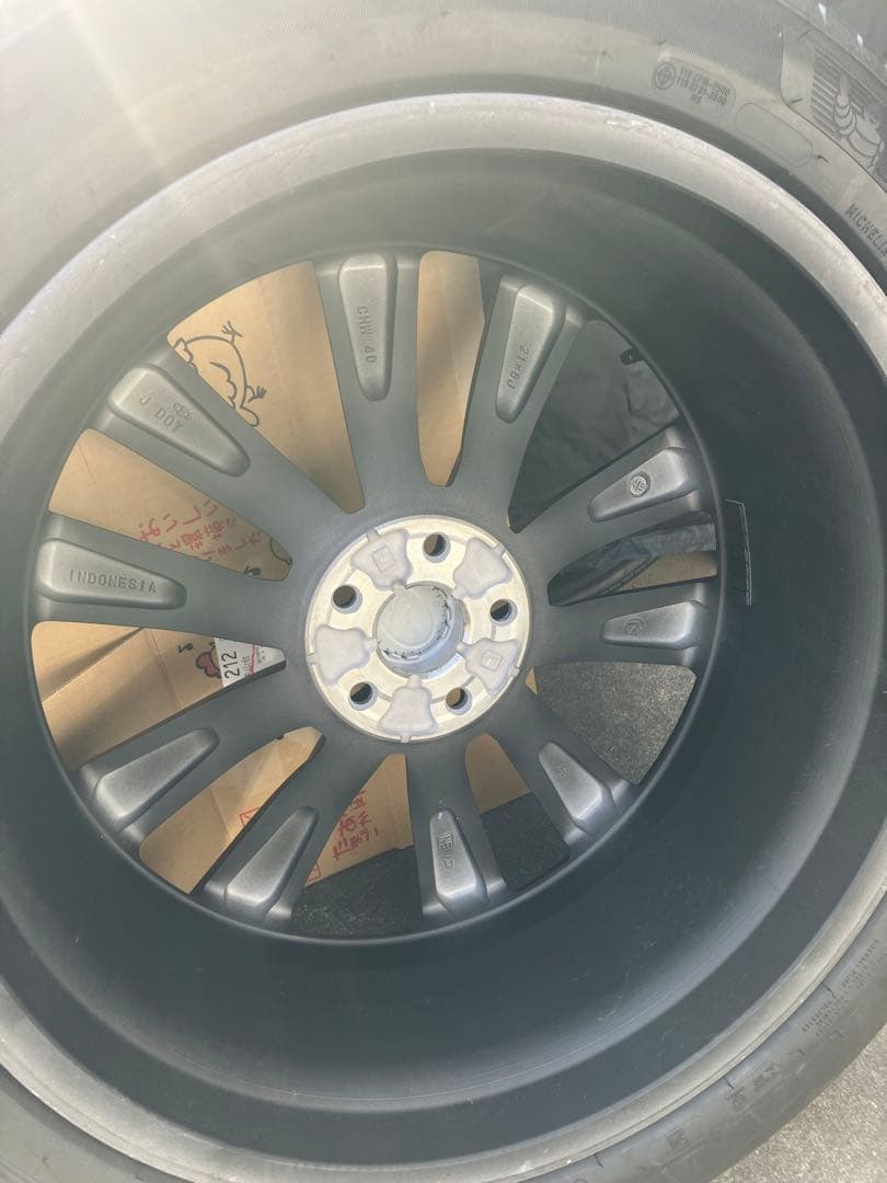 レクサス rx500hミシュラン パイロットスポーツ 純正21インチ４本セット