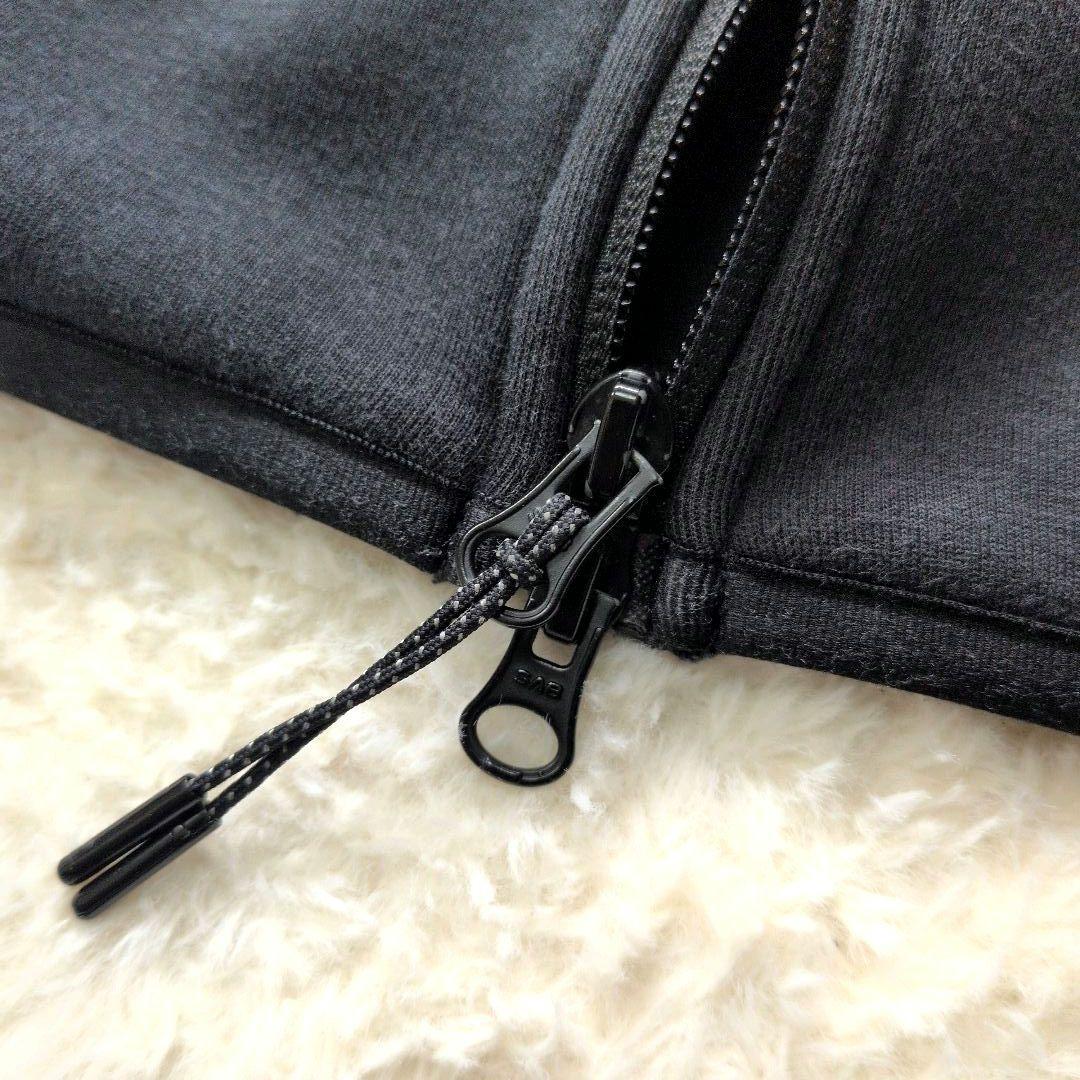 【希少】NIKE ナイキ テックフリース パーカー 赤タグ S 黒