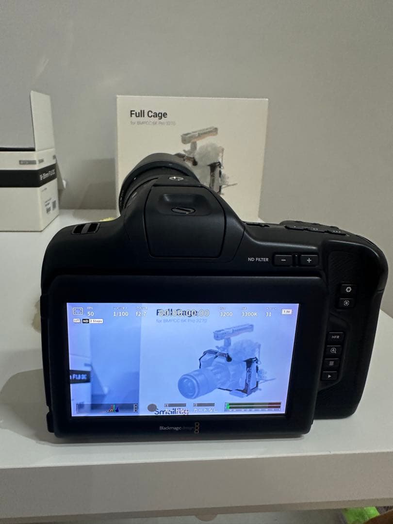 レイ　Blackmagic Design 6K pro &SIGMA