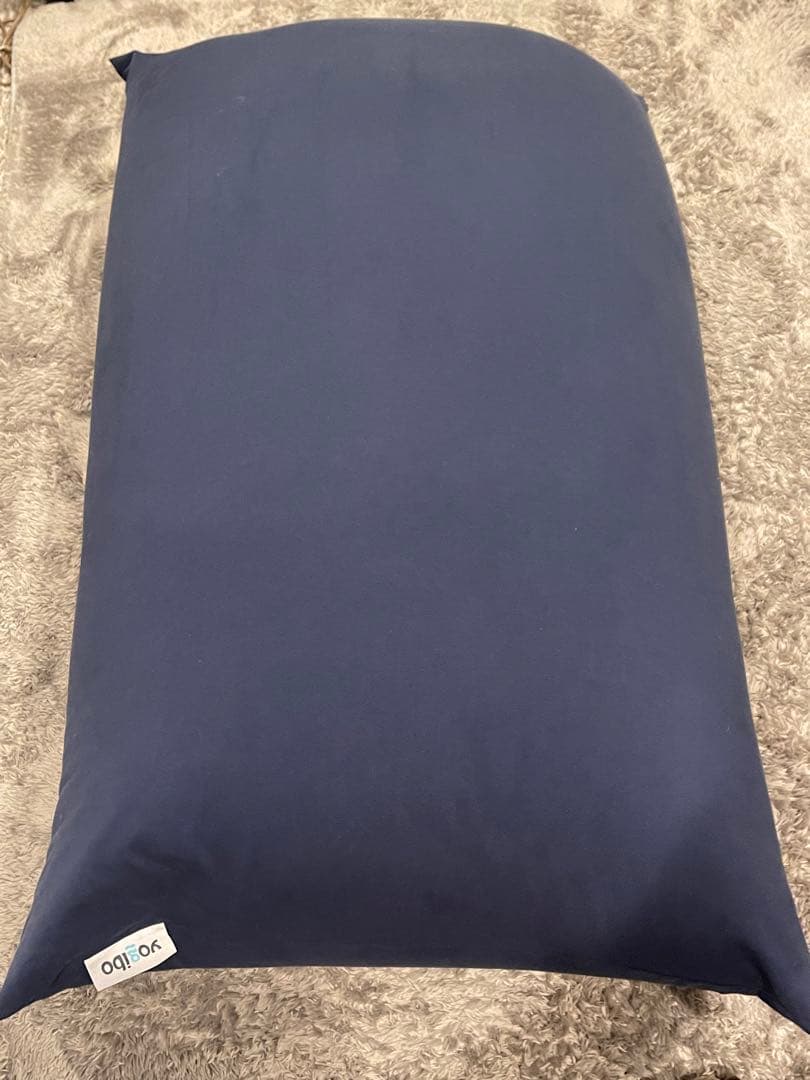 【保証期間内・ほぼ新品】　Yogibo ミディ濃紺　Kaza