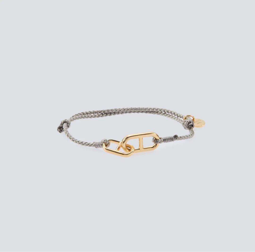 アクセサリー Anchor Link Silk Code Bracelet